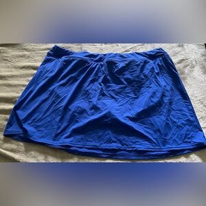 Lands’ End Royal Blue Swim Skirt Size 16